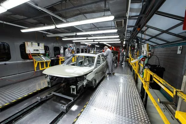 UK manufacturing output up for first time in a year as JLR restarts